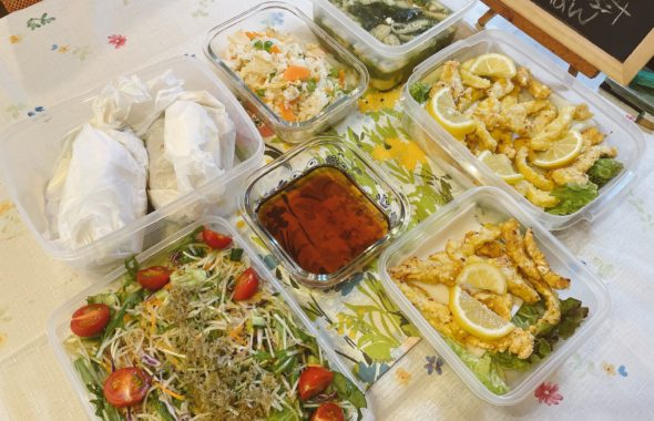 料理教室マンツーマン鶏天セット