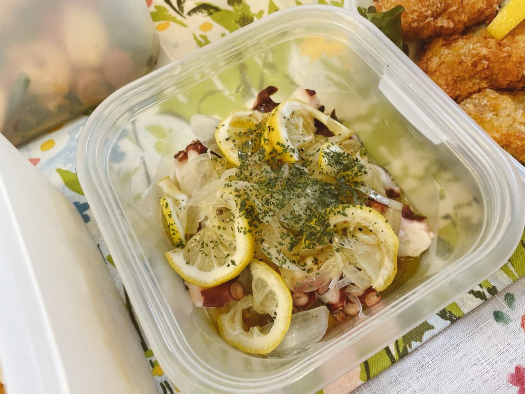 料理教室マンツーマンタコマリネ
