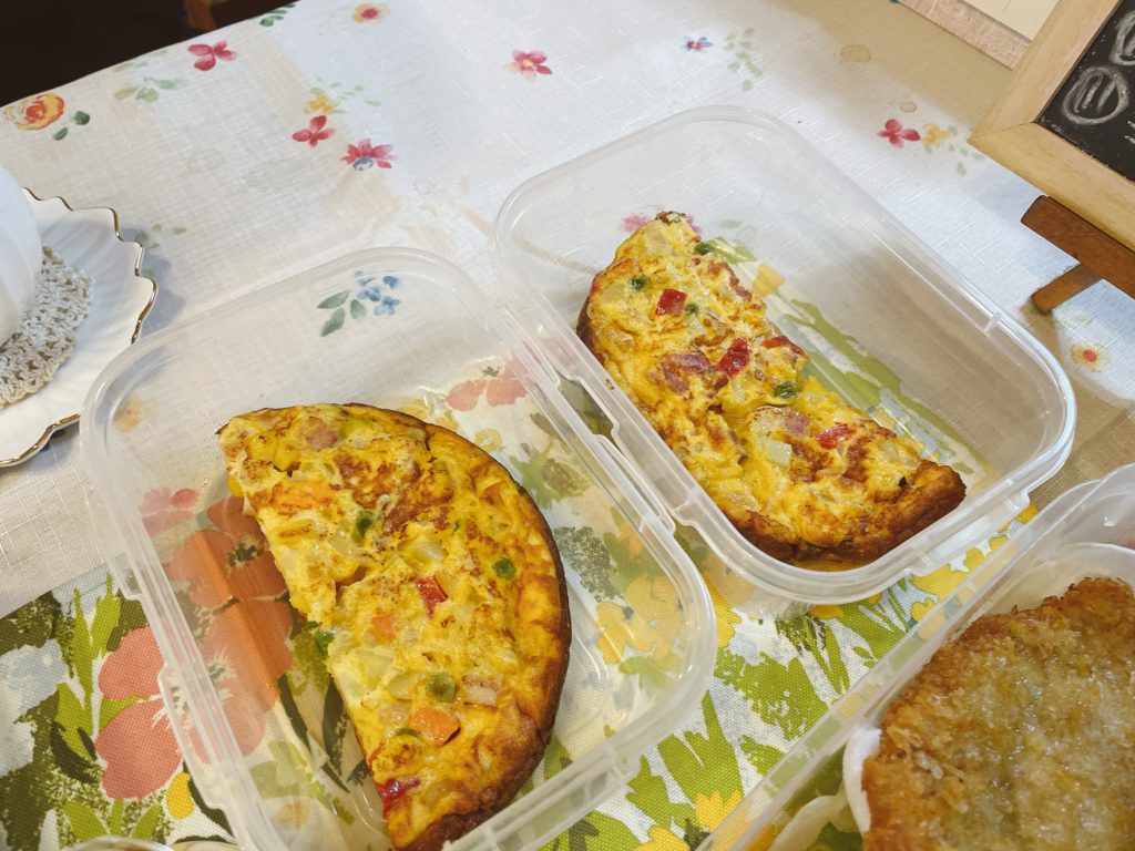 料理教室マンツーマンスパニッシュオムレツ