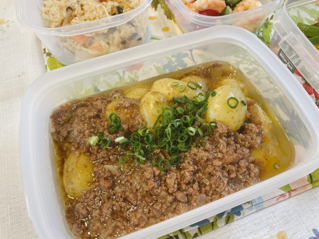 料理教室マンツーマン新じゃが肉じゃが風