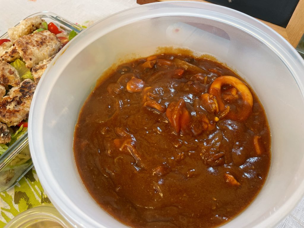 料理教室マンツーマンシーフードカレー