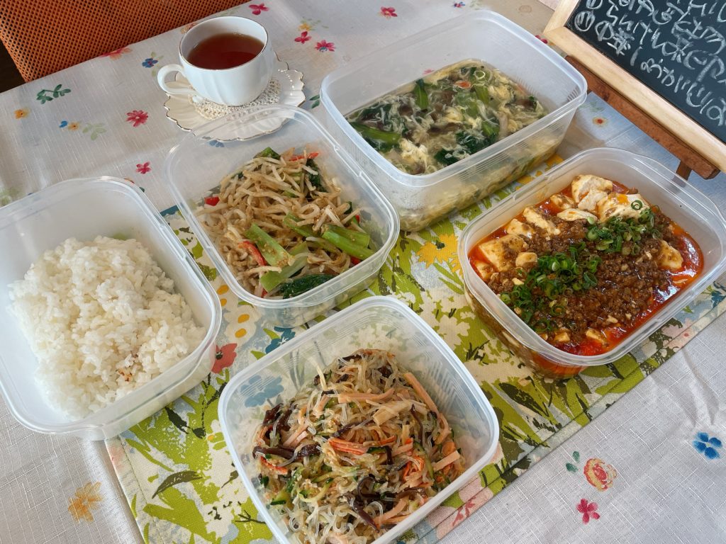 料理教室マンツーマン麻婆豆腐セット