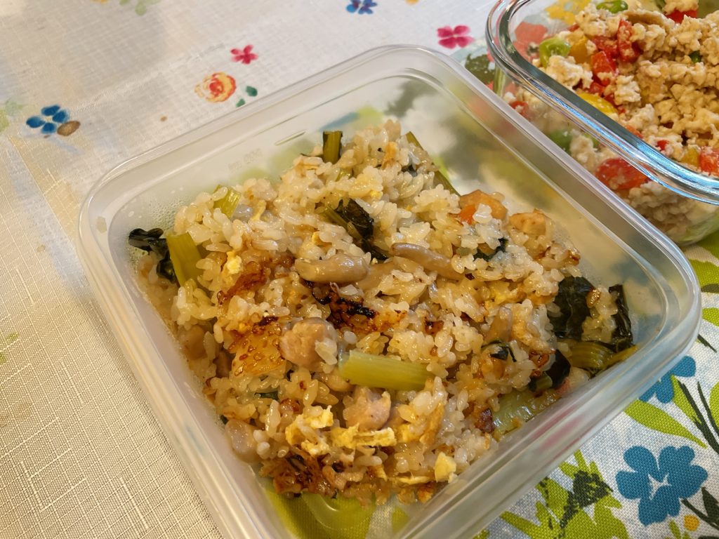 料理教室マンツーマン鶏炊き込みご飯
