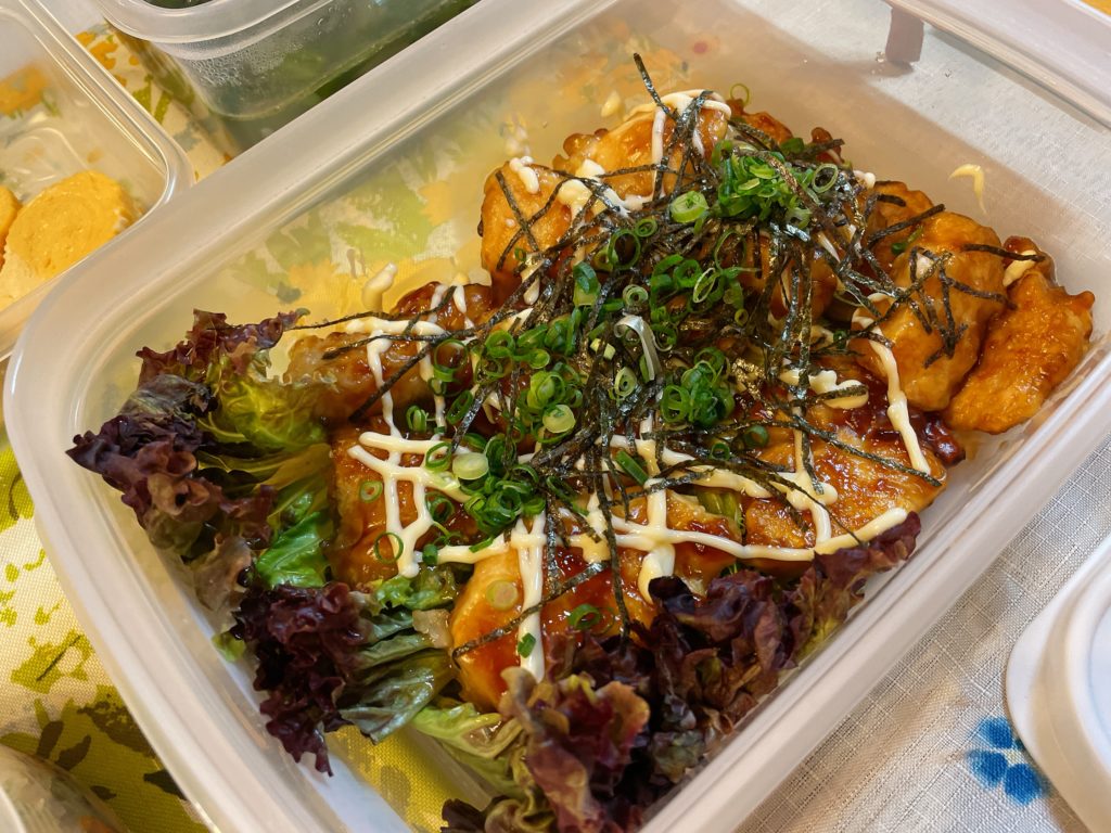 料理教室マンツーマン照りマヨチキン