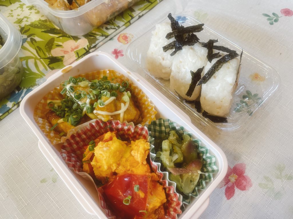 料理教室マンツーマン照りマヨチキン弁当
