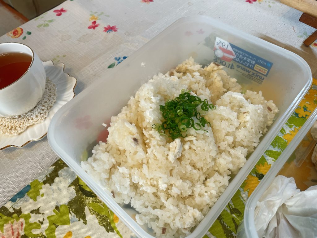 料理教室マンツーマン鯛めし