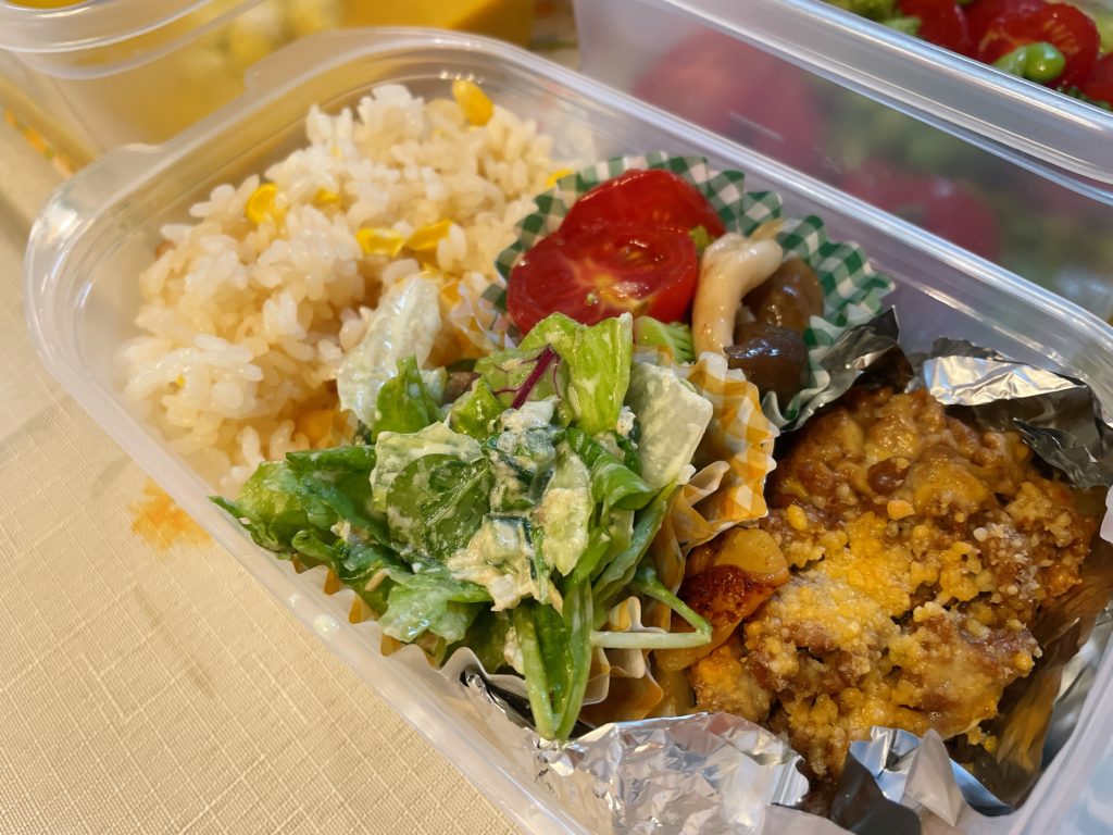 料理教室マンツーマンじゃがミートチーズ弁当