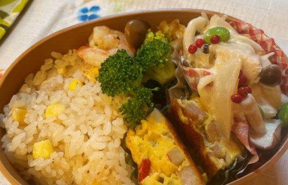 料理教室マンツーマンチキンクリーム煮セットお弁当
