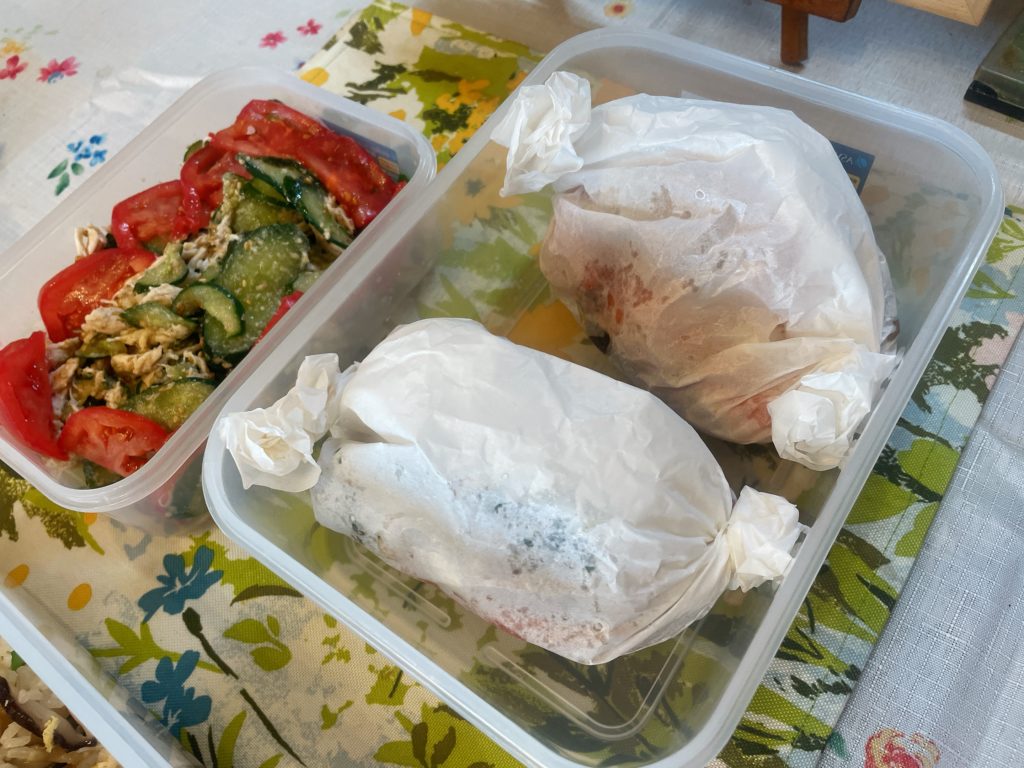料理教室マンツーマン魚ハーブシート包み蒸し