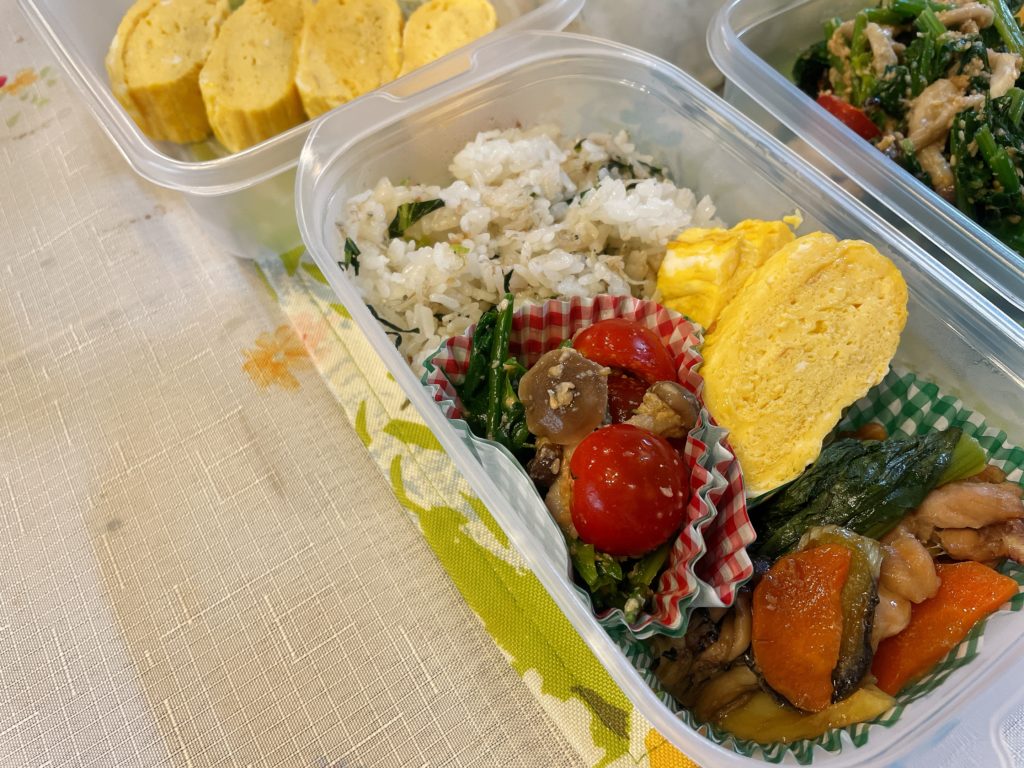 料理教室マンツーマンチキンシート包み蒸し弁当
