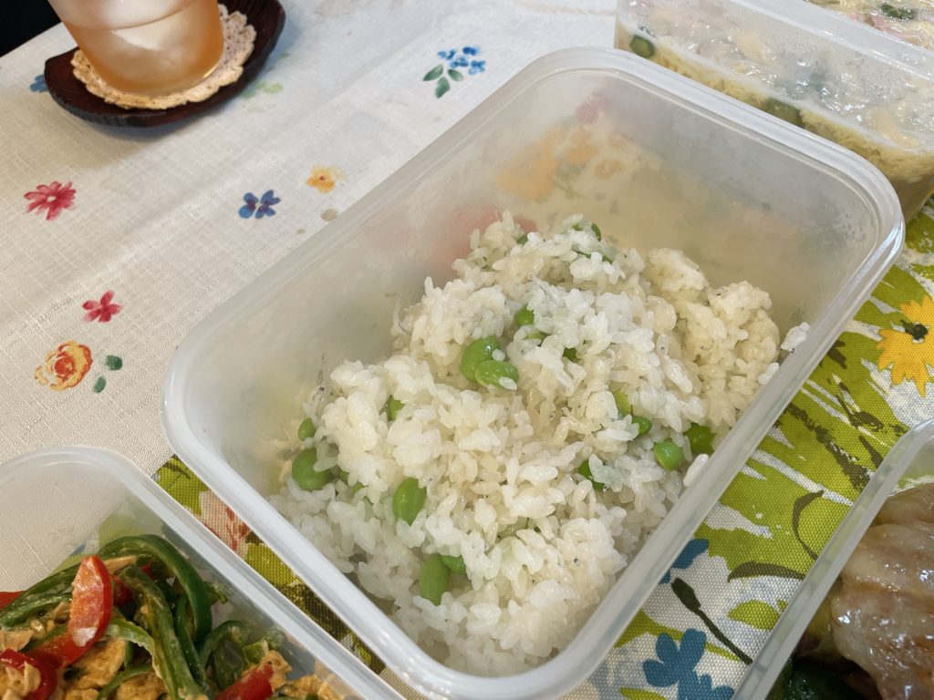 料理教室マンツーマンジャコ飯