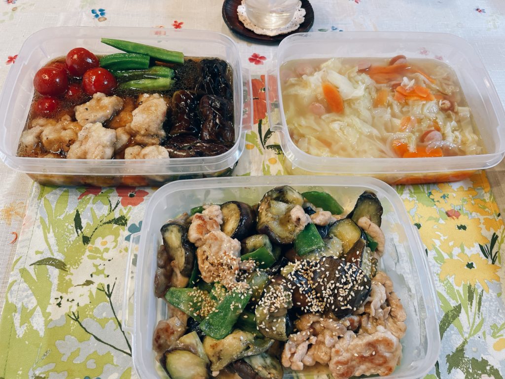 料理教室マンツーマン茄子味噌セット