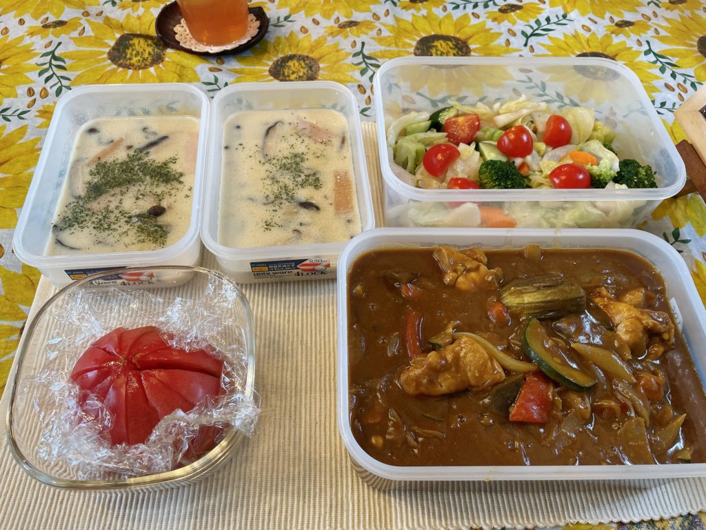 料理教室マンツーマン夏野菜カレーセット