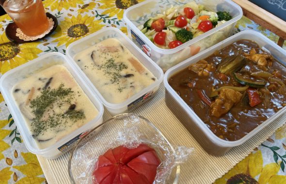 料理教室マンツーマン夏野菜カレーセット