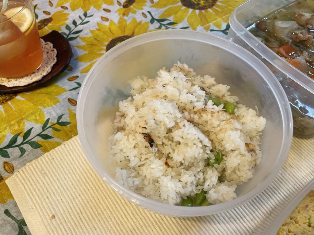 料理教室マンツーマンジャコめし