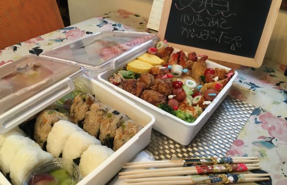 料理教室マンツーマン届けたいお弁当。。。
