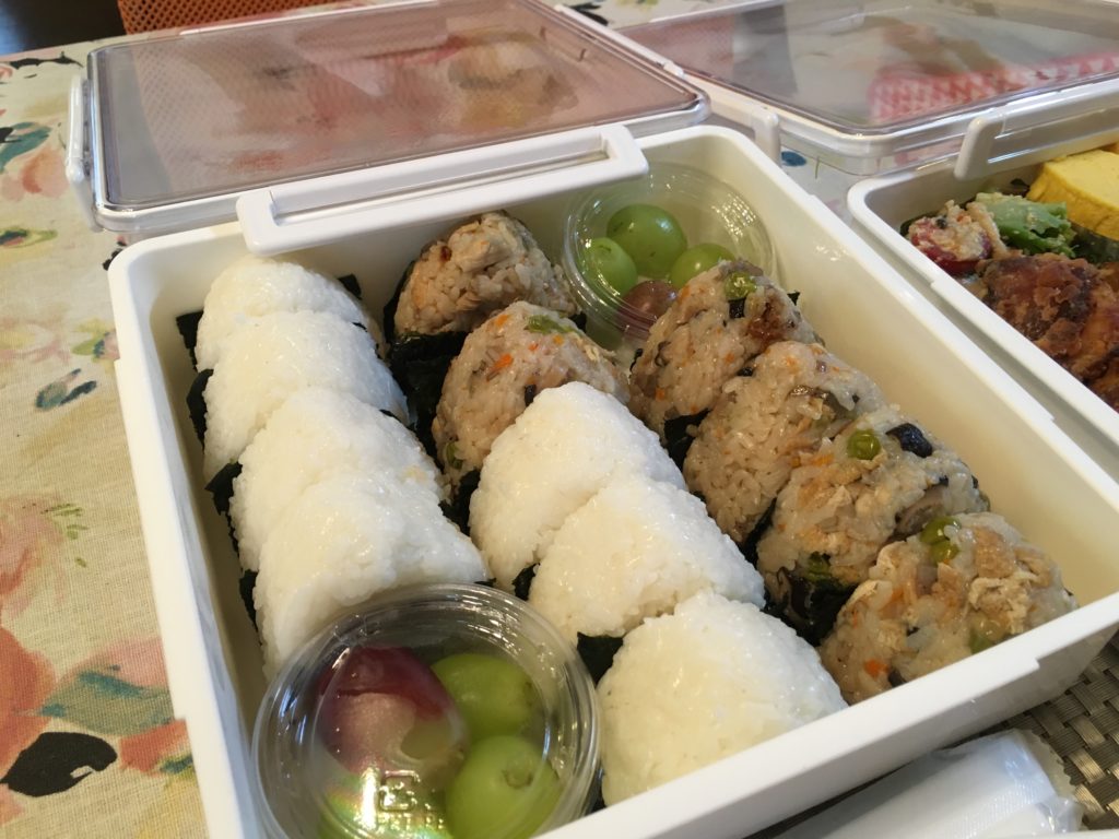 料理教室マンツーマンお弁当おにぎり