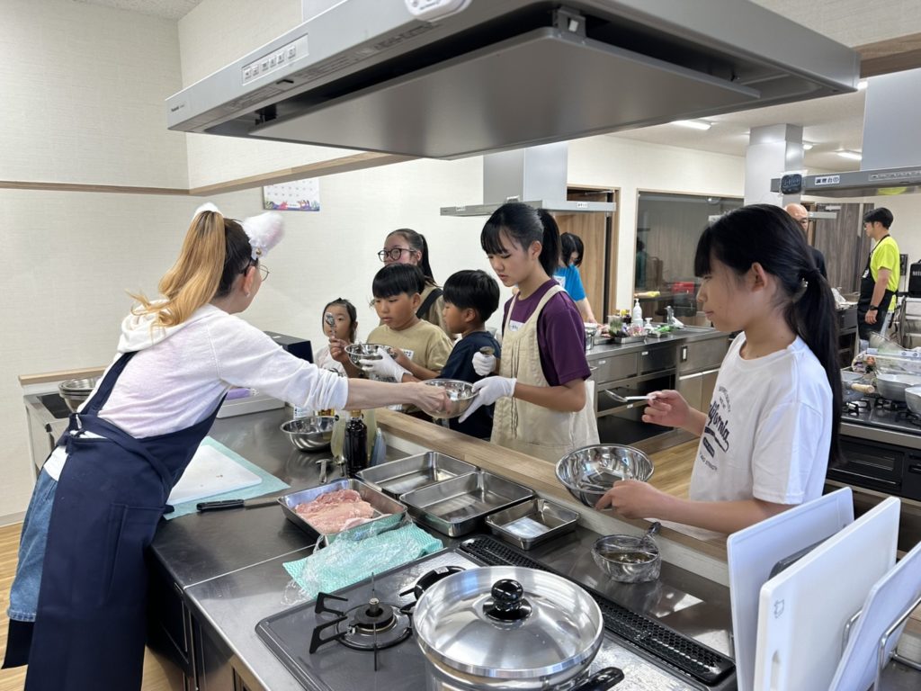 料理教室マンツーマン親子料理教室1