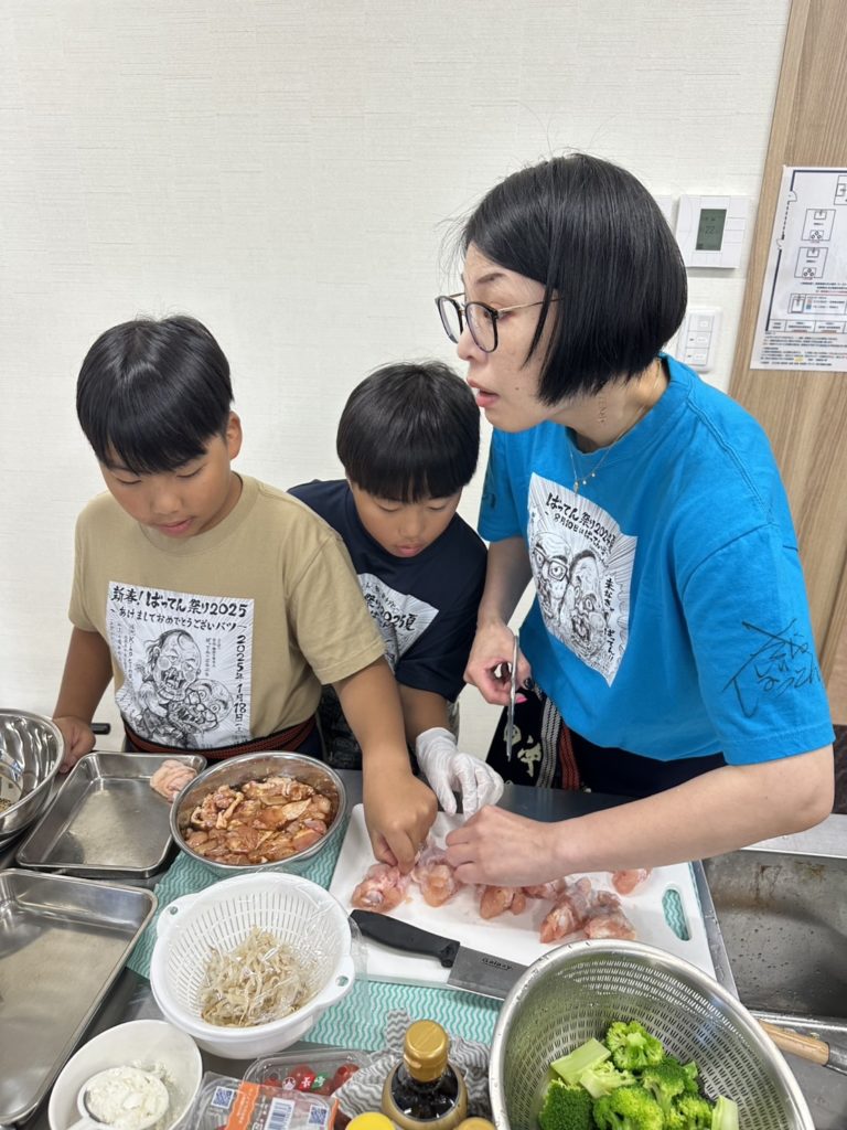 料理教室マンツーマン親子料理教室2