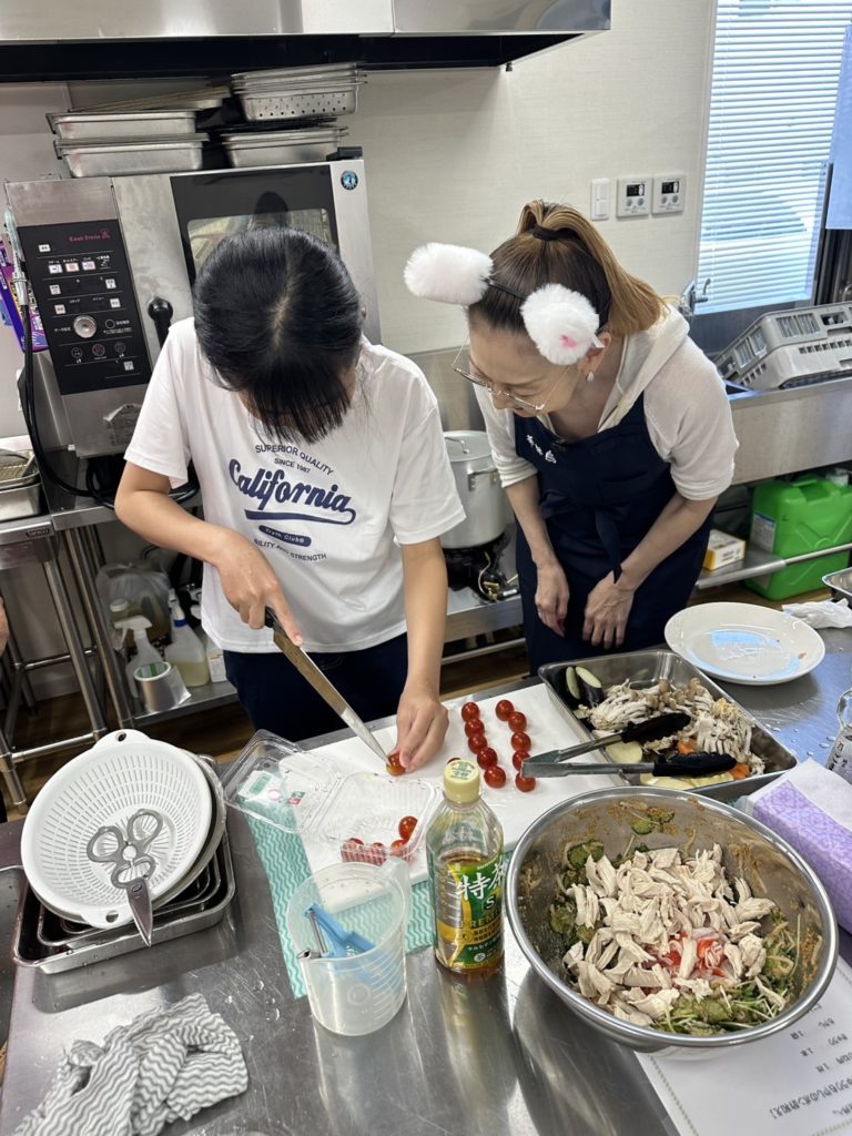 料理教室マンツーマン親子料理教室8