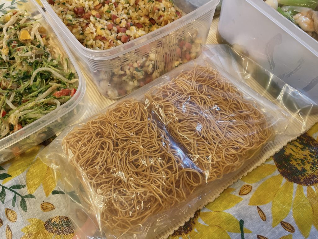 料理教室マンツーマンパリパリ麺
