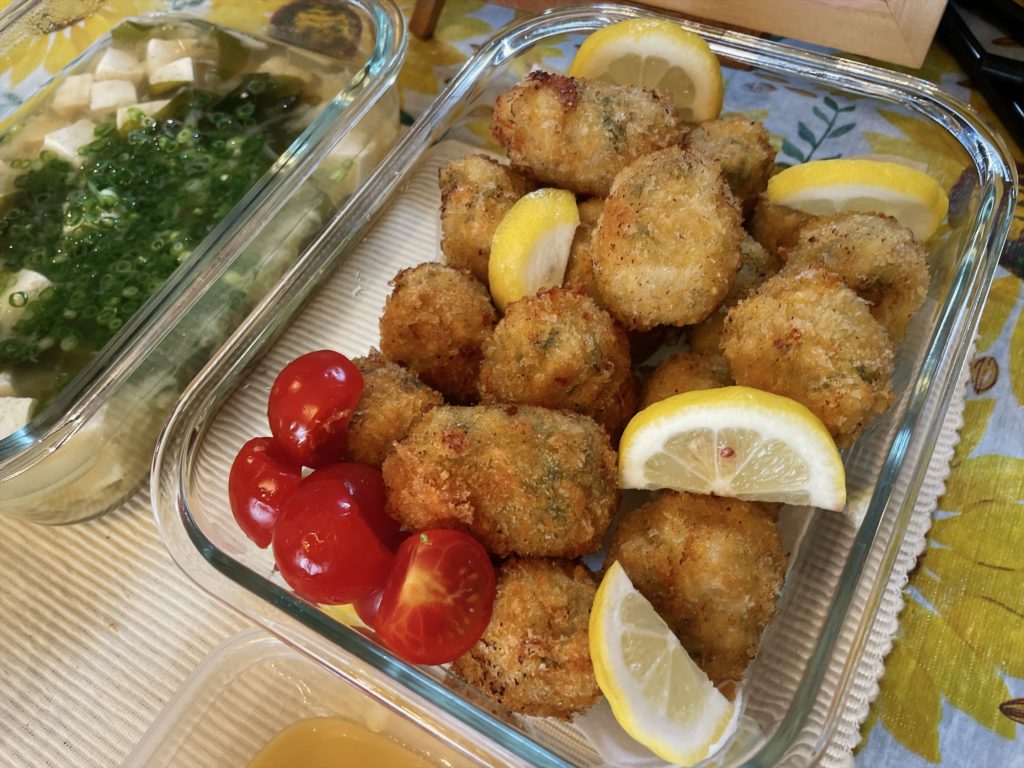 料理教室マンツーマン豚しそチーズカツ