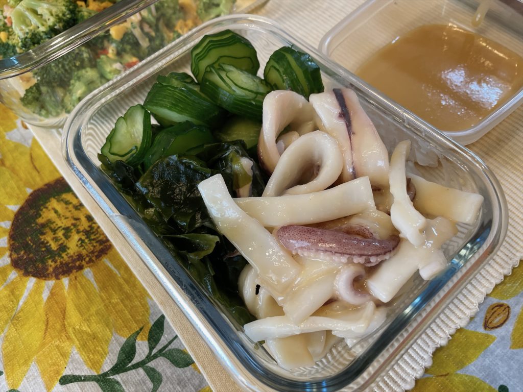 料理教室マンツーマン辛子酢味噌和え