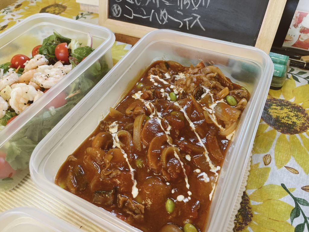 料理教室マンツーマンハヤシライス
