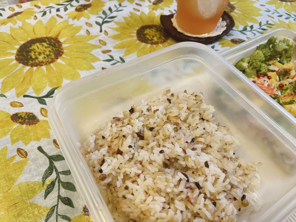 料理教室マンツーマン雑穀米ご飯
