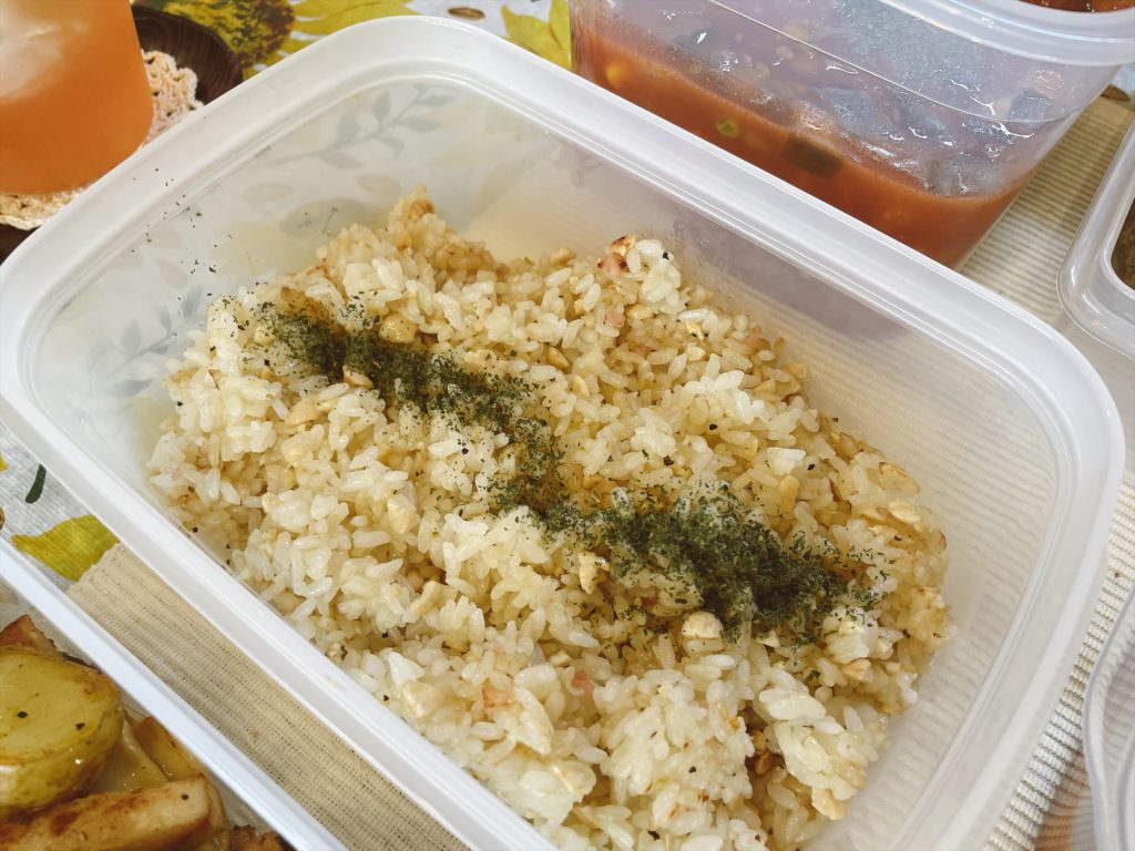 料理教室マンツーマンガーリックライス