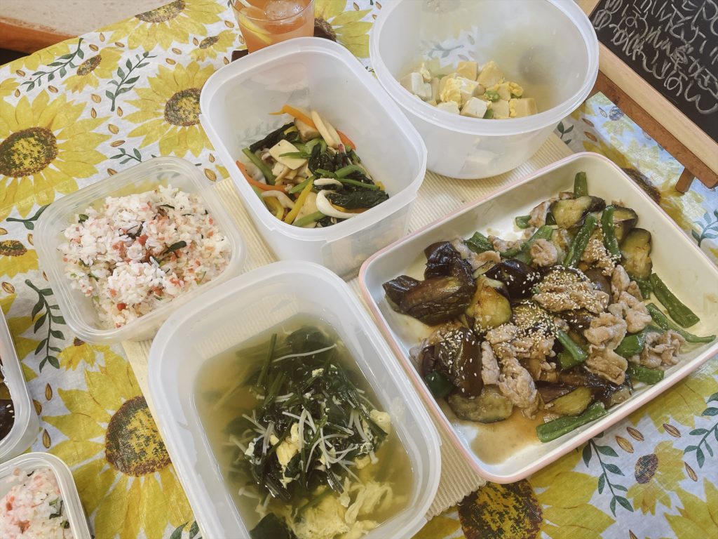 料理教室マンツーマン茄子味噌セット