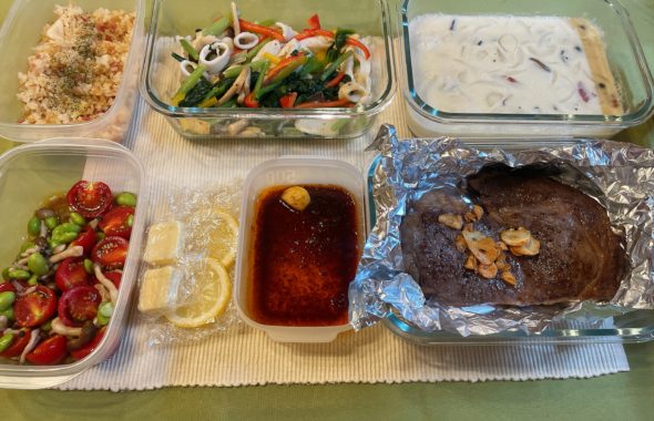 料理教室マンツーマンステーキセット