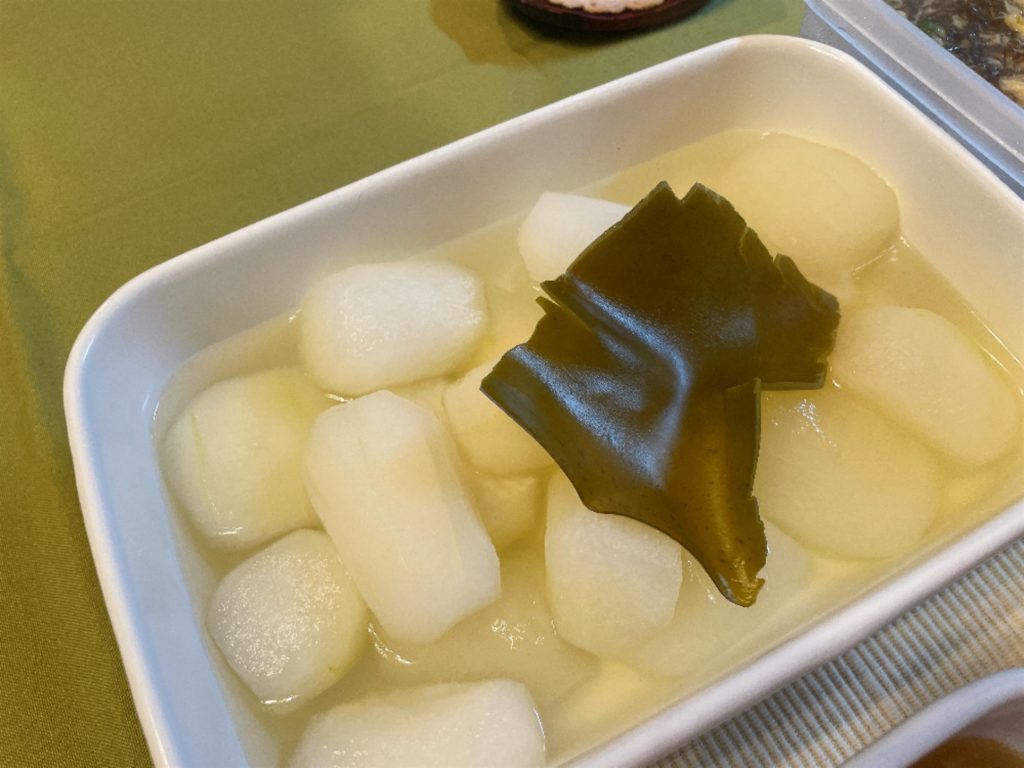 料理教室マンツーマン冬瓜煮物
