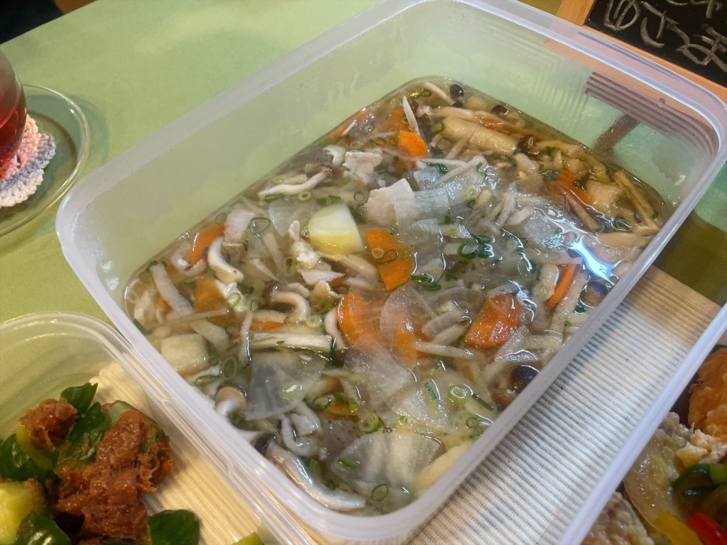 料理教室マンツーマン豚汁