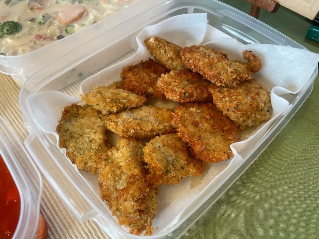 料理教室マンツーマンクリスピーチキン