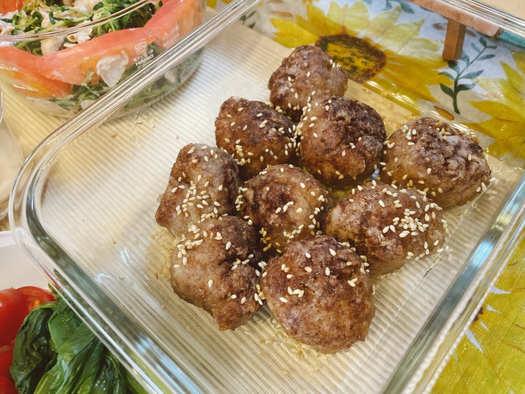 料理教室マンツーマン肉団子