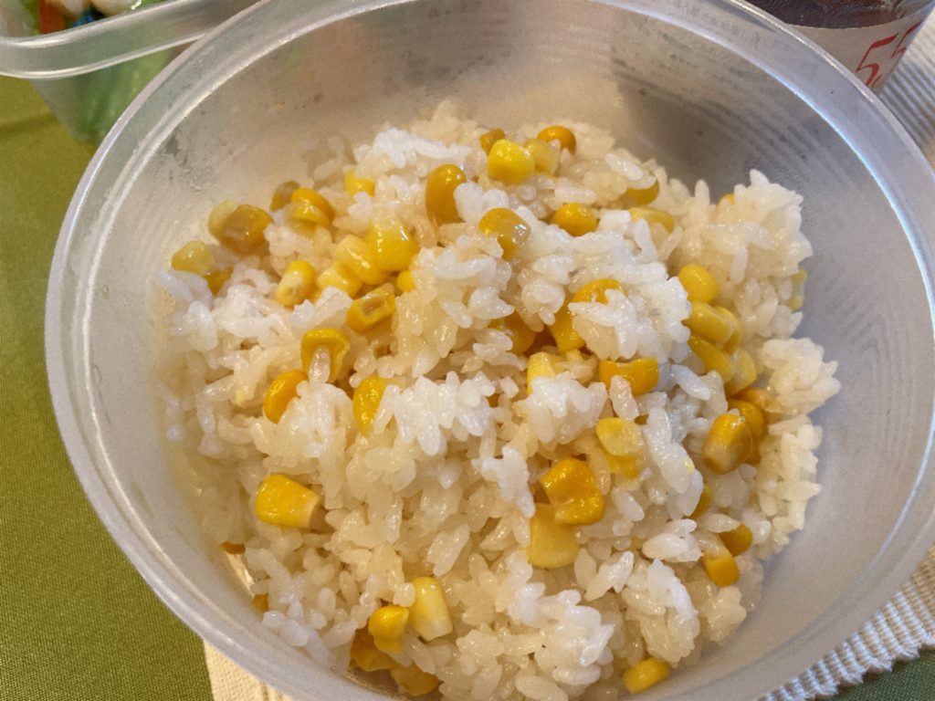 料理教室マンツーマンコーンバターライス