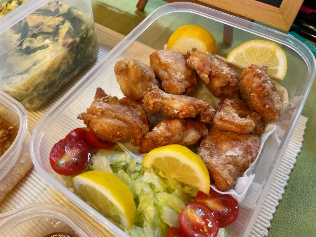 料理教室マンツーマン油淋鶏