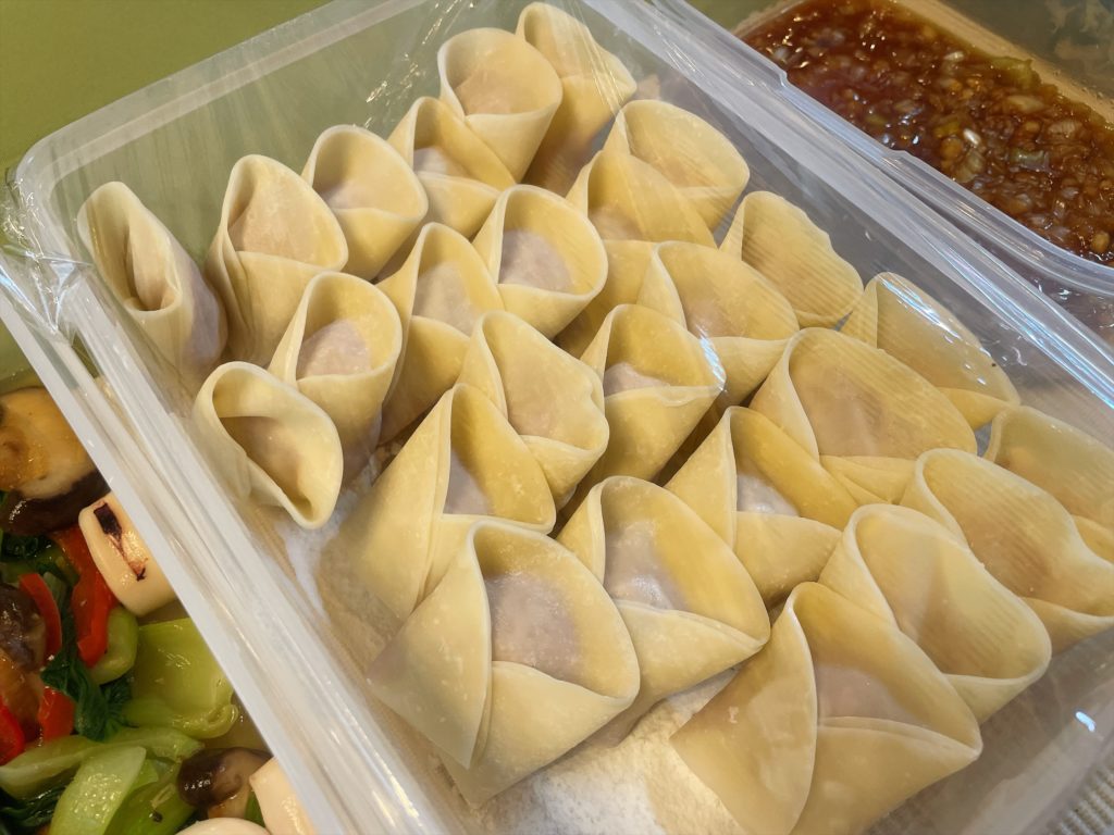 料理教室マンツーマン水餃子