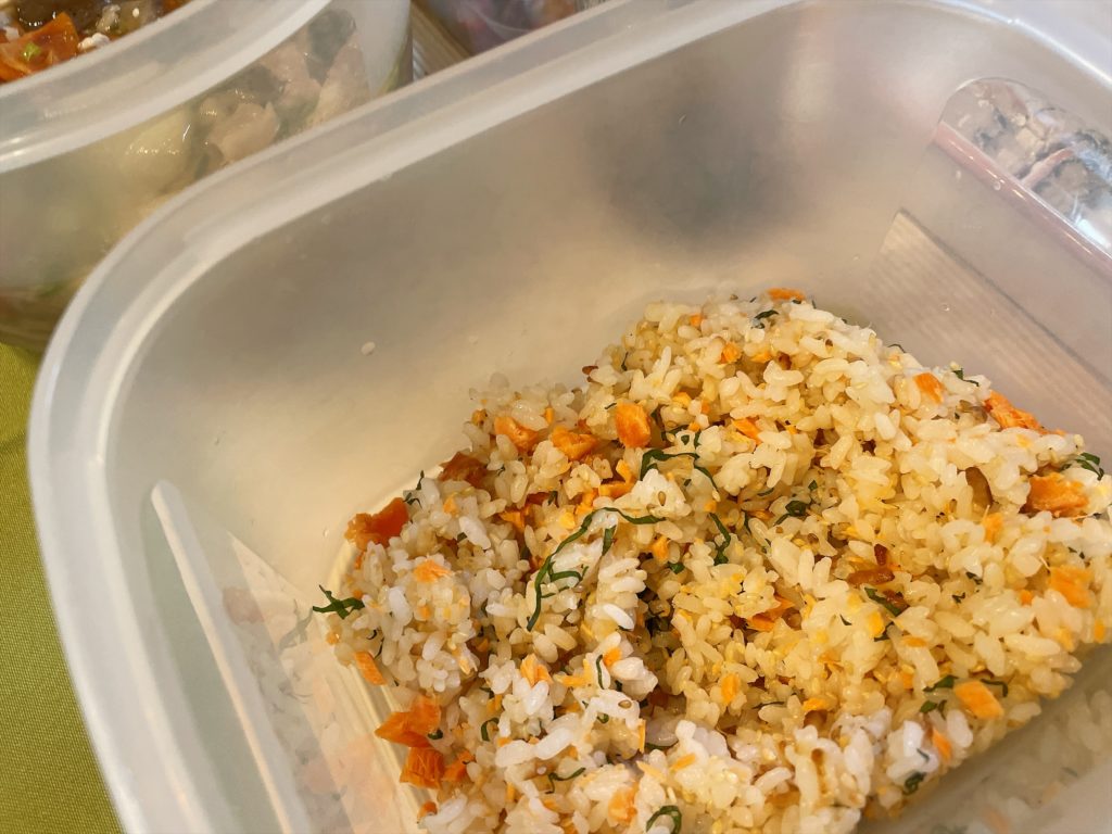 料理教室マンツーマンシャケごはん
