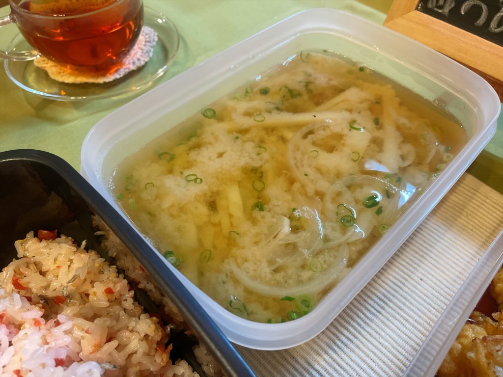 料理教室マンツーマンじゃがたま味噌汁