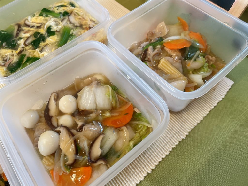 料理教室マンツーマン八宝菜
