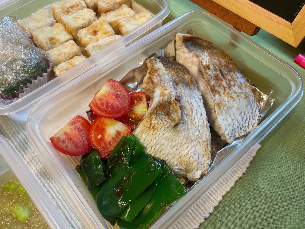 料理教室マンツーマン鯛ソテー