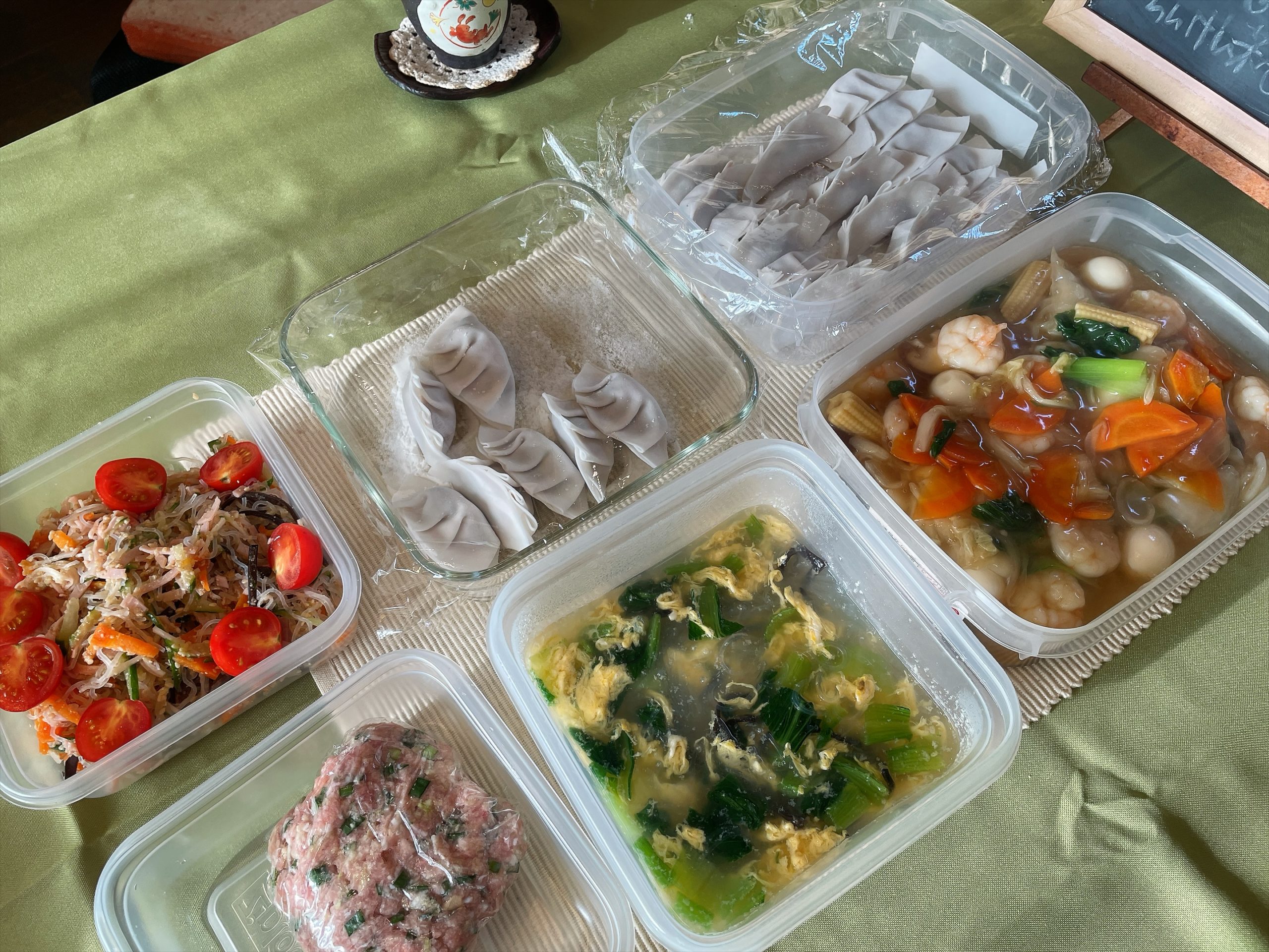 料理教室マンツーマン八宝菜セット