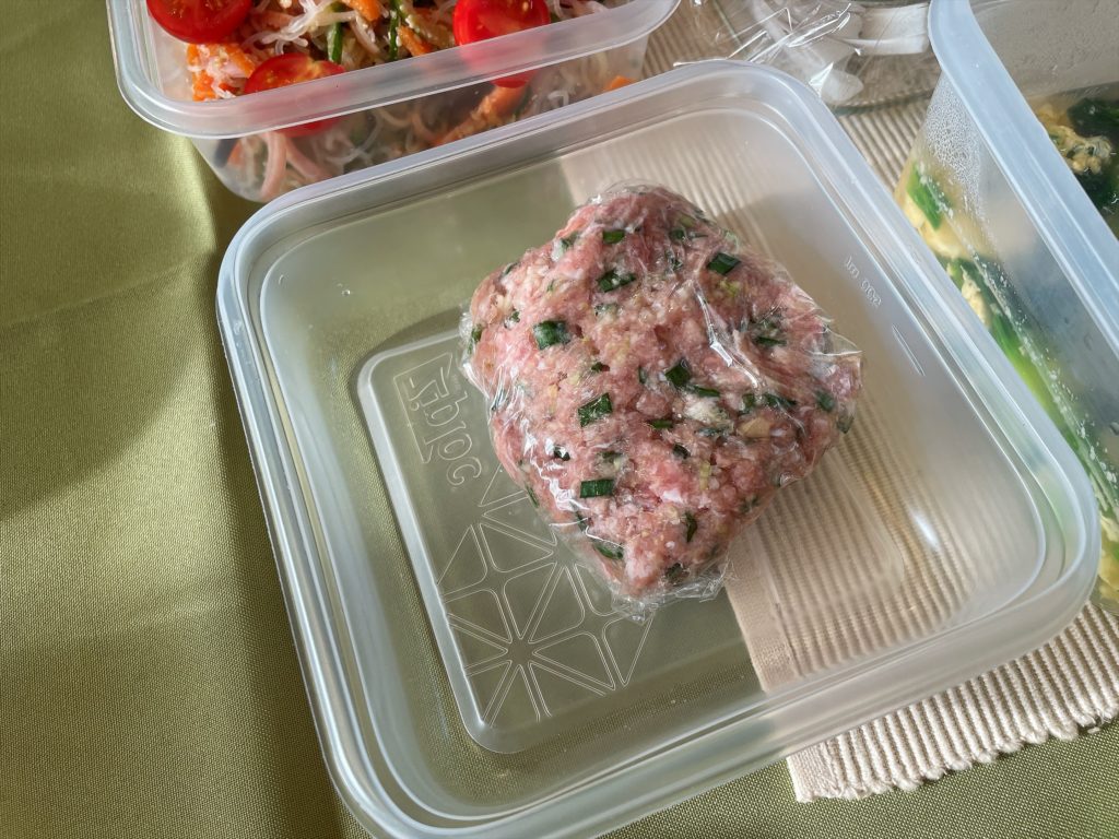 料理教室マンツーマン餃子種