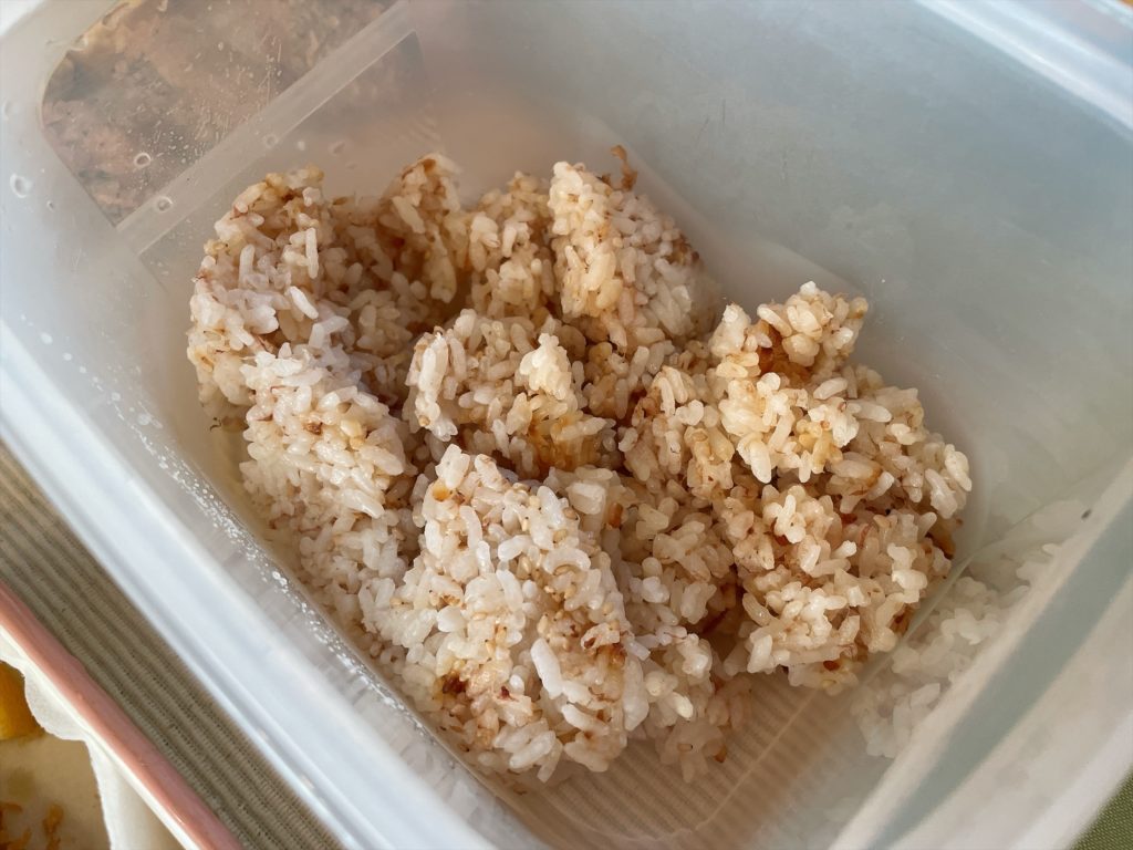 料理教室マンツーマンおかかご飯