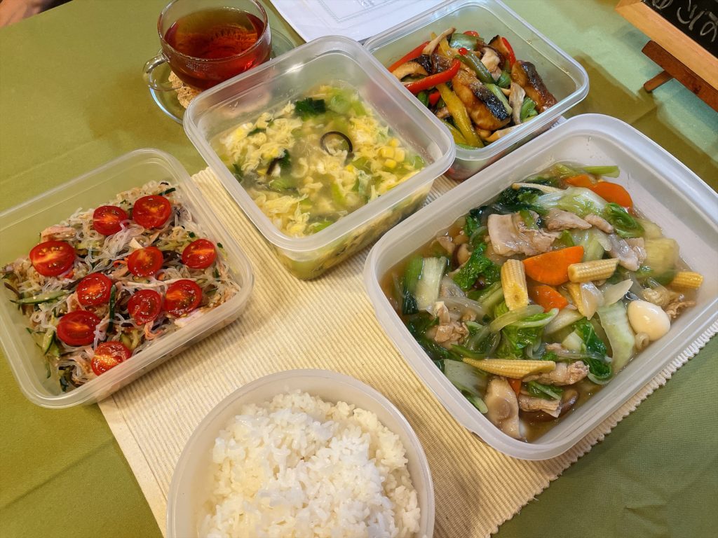 料理教室マンーマン八宝菜セット