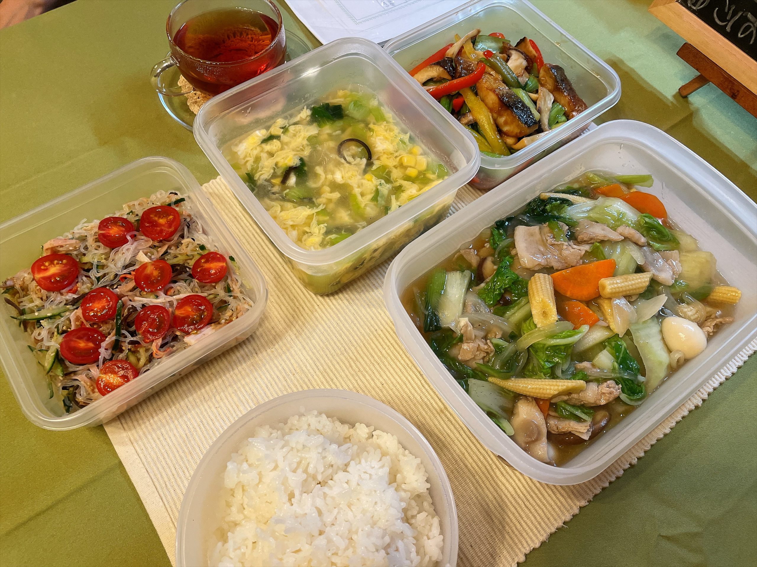 料理教室マンーマン八宝菜セット