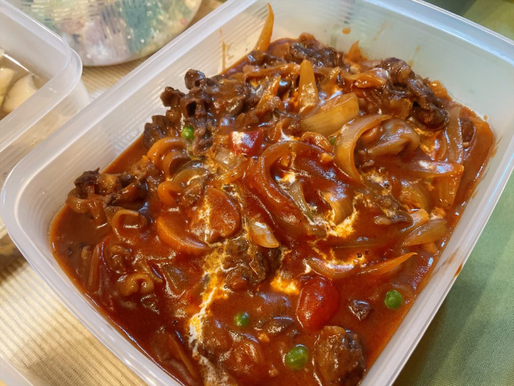 料理教室マンツーマンハヤシライスソース