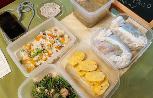 料理教室マンツーマン豚味噌シート包み蒸しセット